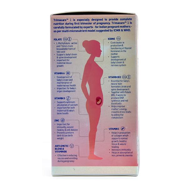 Plus Plus Lifesciences Trimacare 1 Veg Tablet 30's - Nutritional Supplements