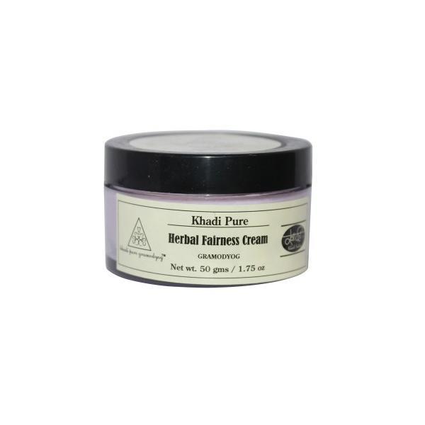 Khadi Pure Herbal Fairness Cream (Pack of 2 x 50 gm) - Face Creams