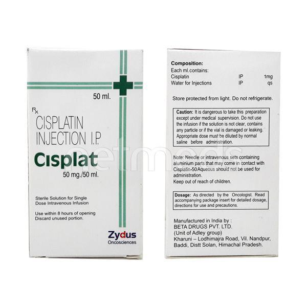 Cisplat 50mg Injection 50ml - Cancer Oncology-Cyt