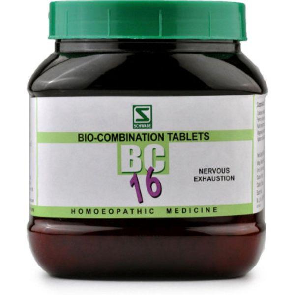Dr. Willmar Schwabe Biocombination No.16 Tablet 550 gm - Bio-Combination