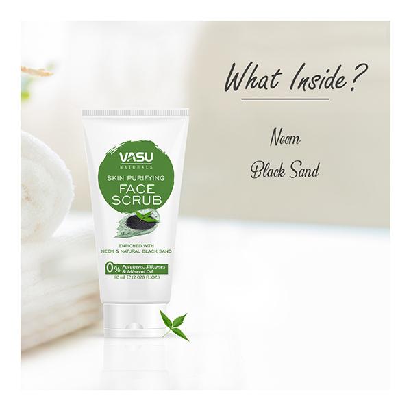 Vasu Face Scrub - Skin Purifying 150 ml - Face Scrubs