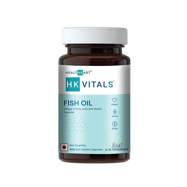 HealthKart HK Vitals Fish Oil Soft Gelatin Capsule 60's