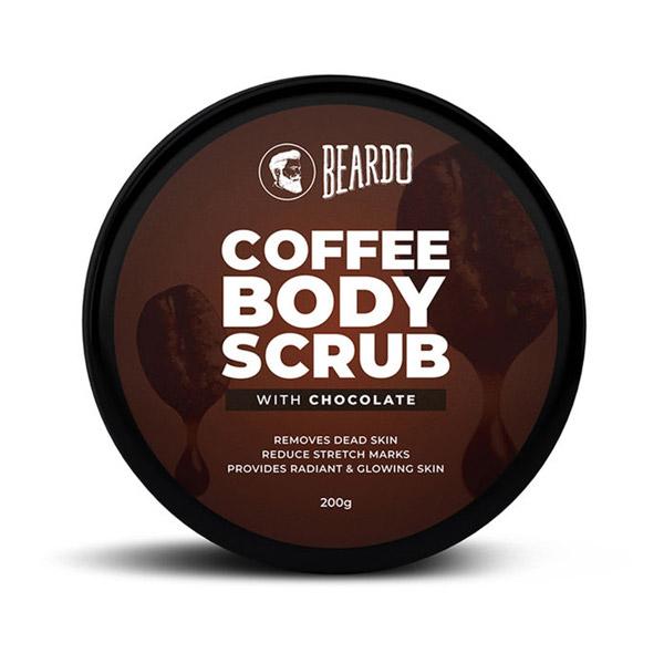 Beardo Body Scrub - Coffee with Chocolate 200 gm - Scrubs & Exfoliants