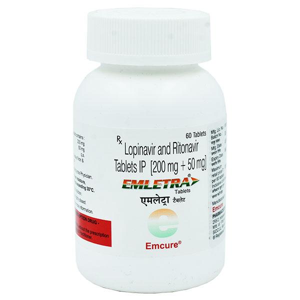 EMLETRA Tablet 60's - Viral infections-Ant