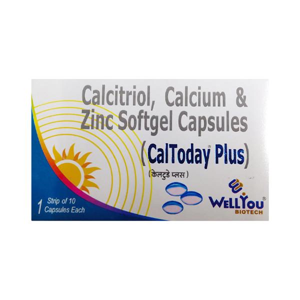 CALTODAY PLUS Softgel Capsule 10's - Supplements-Vam