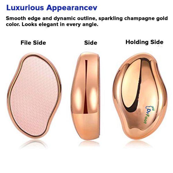 Dr Foot Glass File Callus Remover - Rose Gold 1's - Manicure & Pedicure Kits