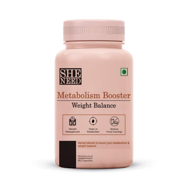 Sheneed Metabolism Booster- Weight Balance Capsule 60's - General Health