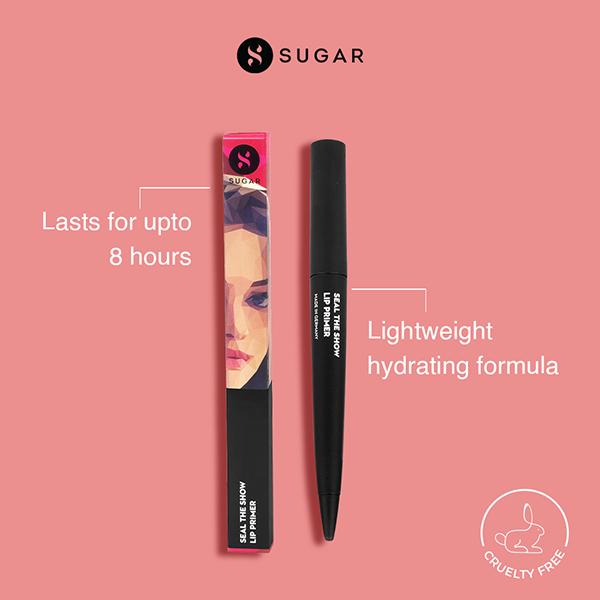 SUGAR Cosmetics Seal The Show Lip Primer 1.4 gm - Lipsticks