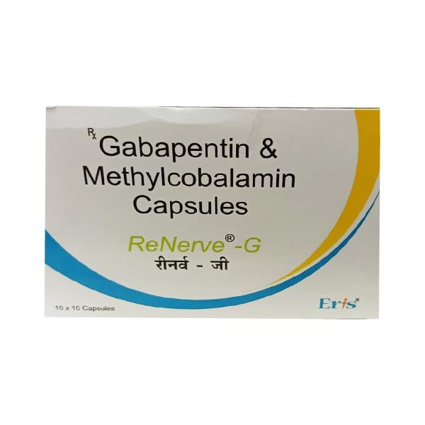 Renerve G 300mg Capsule 10'S - Neuropathic Pain-Dru