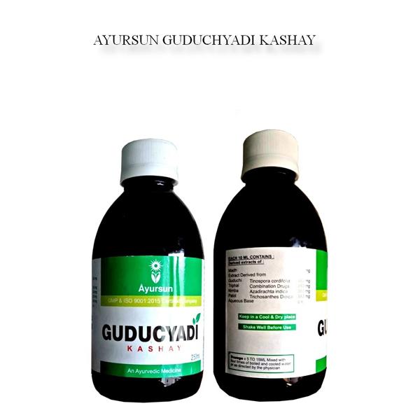 Ayursun Guduchyadi Kashay 250 ml - Pain Relief (Ayush)