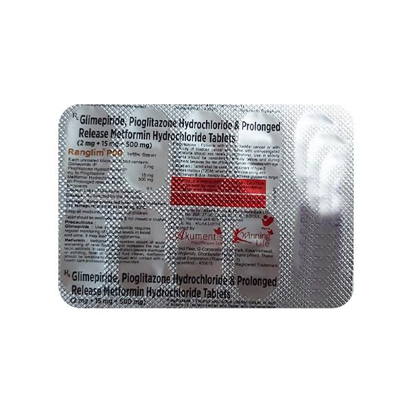 RANGLIM PSR Tablet 10's - Diabetes-Ant