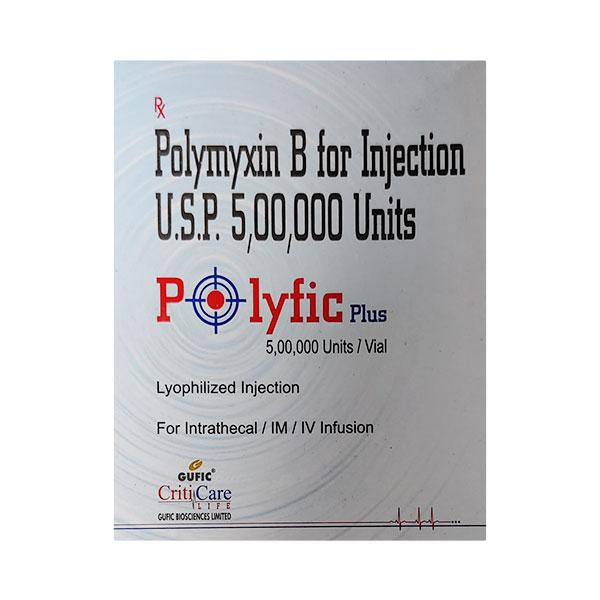POLYFIC PLUS 500000units Injection 1's - Bacterial Infections-OAB