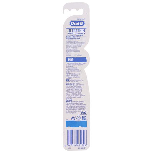 Oral-B Pro-Health CrissCross Ultrathin Sensitive Toothbrush - Extra Soft - Toothbrushes