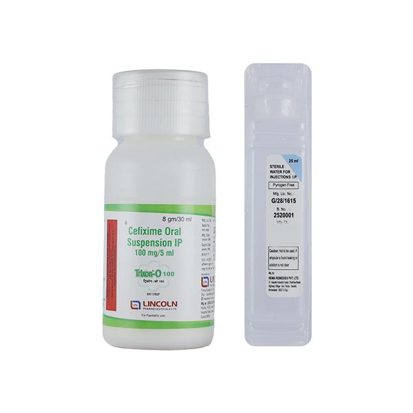 Trixon O 100mg Syrup 30ml - Bacterial Infections-Cep