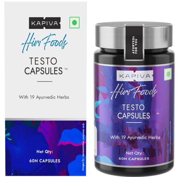 Kapiva Himfoods Testo Capsule 60's - Sexual Healthcare