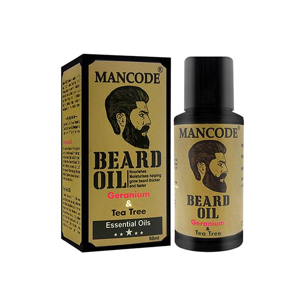 Mancode Beard Oil - Germanium & Tea Tree 100 ml - Beard Oil