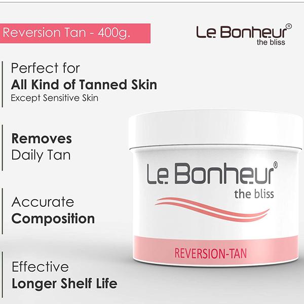 Le Bonheur Reversion Tan Cream 400 gm - Face Creams