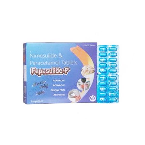 FEPASULIDE P Tablet 10's - Pain relief-Nsa