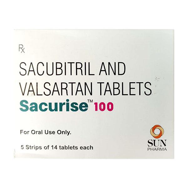 SACURISE 100 Tablet 14's - Heart Failure-Ant