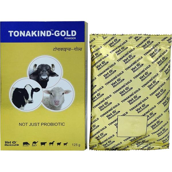Vet Mankind Tonakind Gold Powder 125 gm - Feed Supplement
