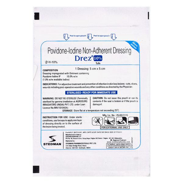 Drez 5Cm Tulle 1's - Wound Care-Ski