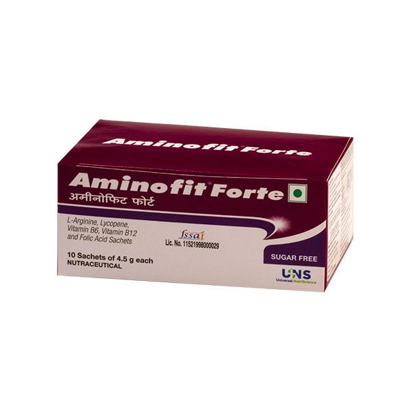 Aminofit Forte Sugar Free Sachets 4.5 g - Calcium And Minerals