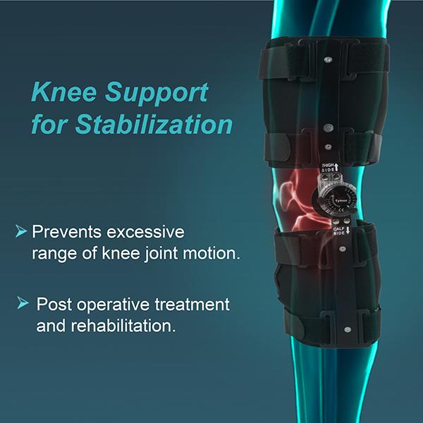 Tynor R.O.M. Knee Brace 37 cm x 55 cm (UN) (D 10) - Knee/Leg Supports