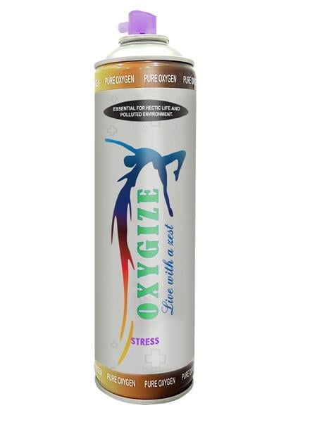 Oxygize Oxygen can Stress Flavor 10 ltr - Oxygen Cylinder