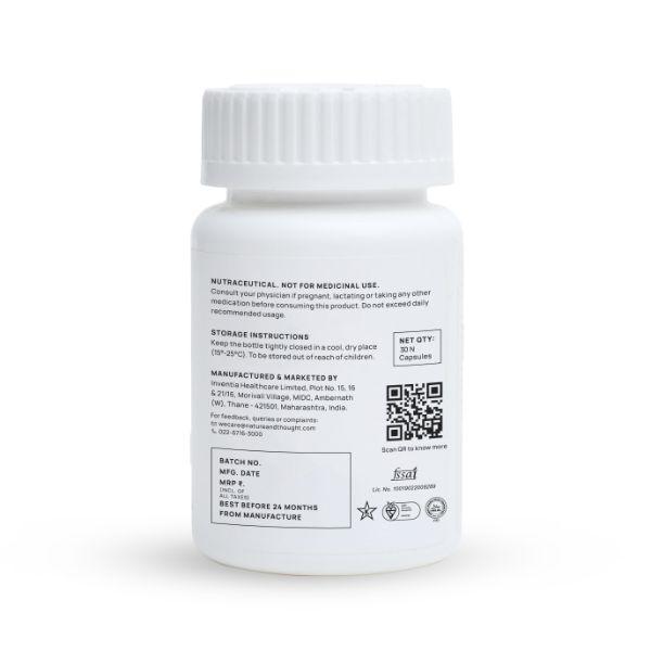 Nature & Thought Golden Hug Turmeric Capsule 30's - Herbal Dietary Supplement