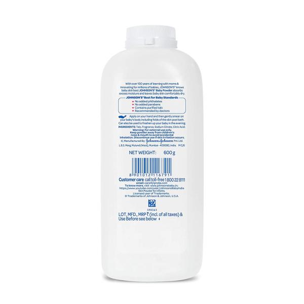 Johnson's Baby Powder 600 gm - Baby Powder