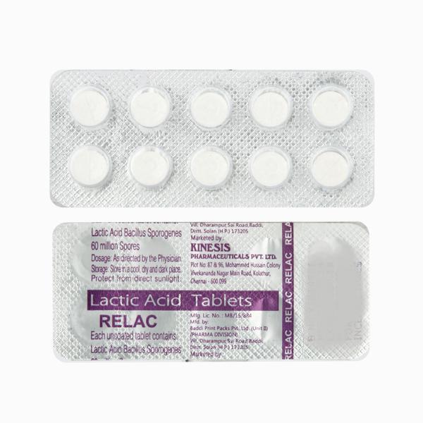 Relac Tablet 10'S - Diarrhoea-Ant