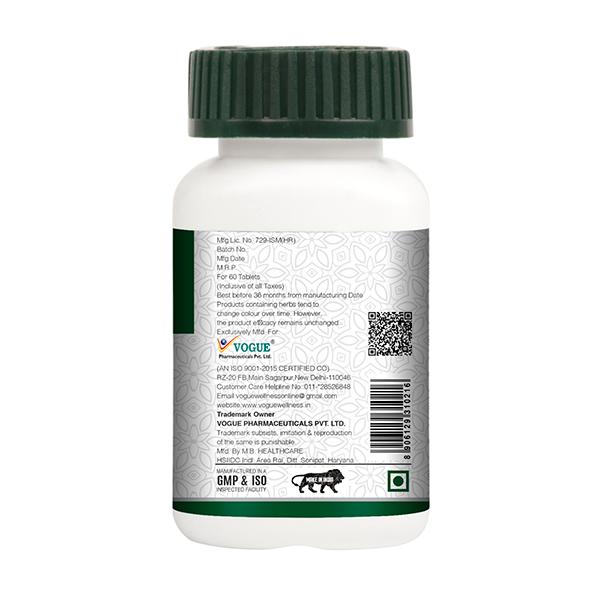 Vogue Wellness Amla Tablet 60's - Pure Herbs