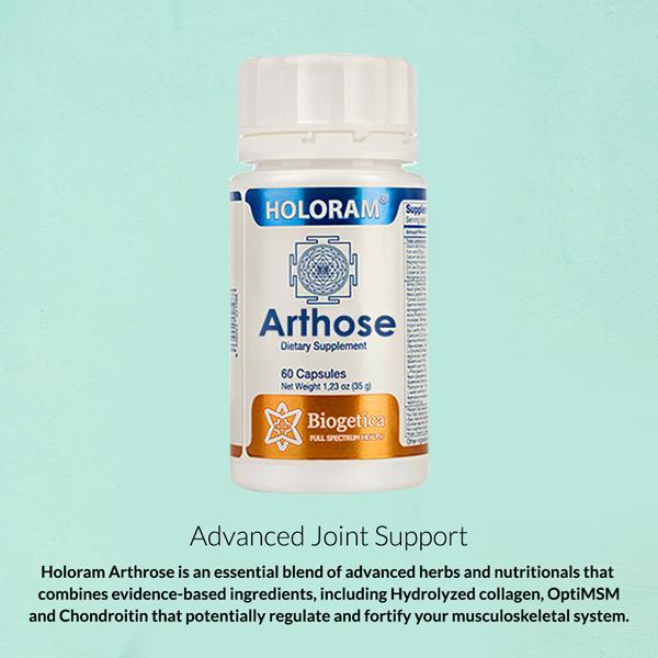 Biogetica Arthose Capsule 60's - Calcium And Minerals