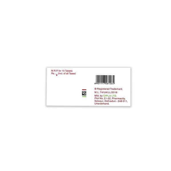Zaart 50mg Tablet 10'S - Hypertension-Ang