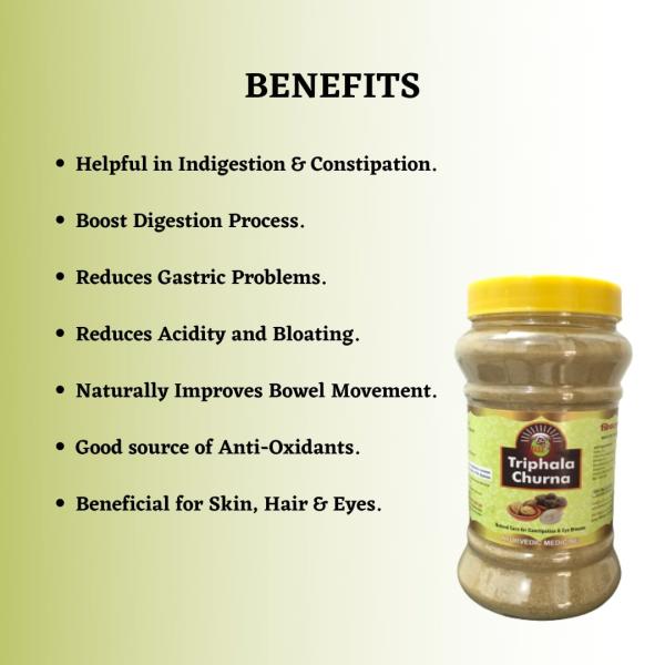 HASS Triphala Churna 500 gm - Speciality Medicines
