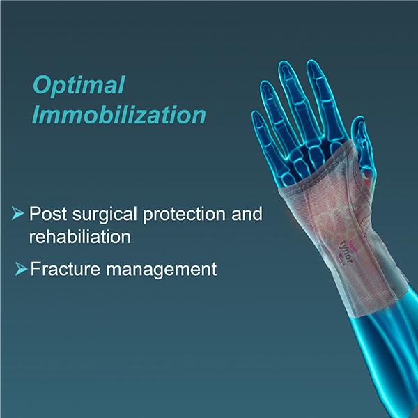 Tynor Elastic Wrist Splint (Right) (L) (E 01) - Hand/Wrist Supports