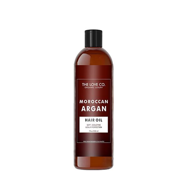 The Love Co. Hair Oil - Moroccan Argan 200 ml - Hair Oils