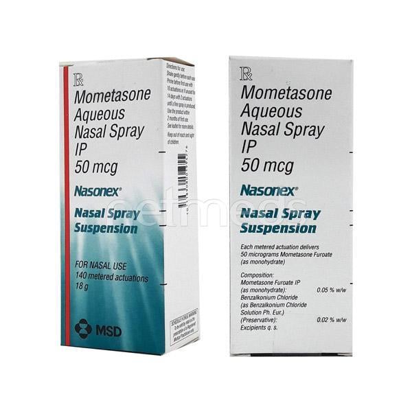 Nasonex 50mcg Nasal Spray 140Md - Nasal Congestion-Nas