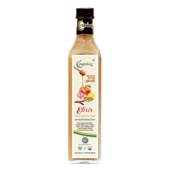 Netmeds | Nutriorg Organic Elixir Apple Cider Vinegar 250 ml