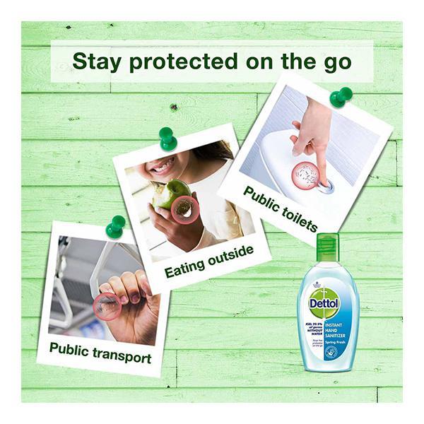 Dettol Instant Hand Sanitizer - Spring Fresh 50 ml - Hand Sanitizer