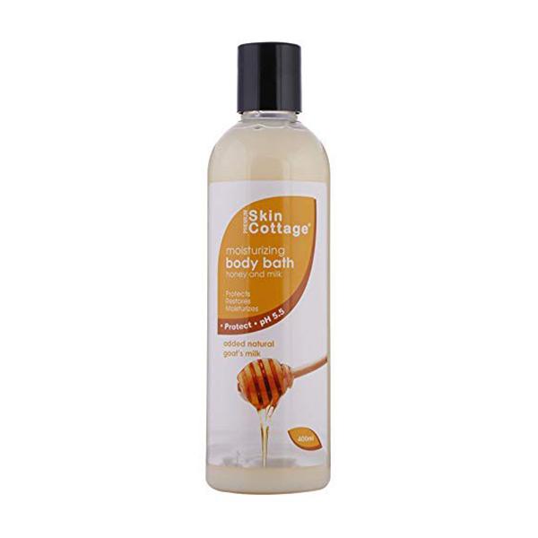 Skin Cottage Moisturizing Body Bath - Honey and Milk 400 ml - Shower Gels & Body Wash