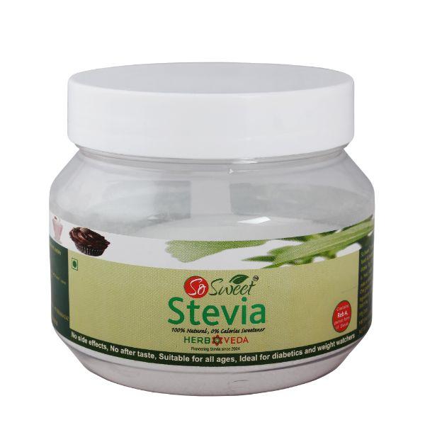 So Sweet 100% Natural 0% Calories Sweetener Stevia Spoonable Powder 400 gm - Sugar Substitute