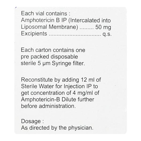 Amphonex 50 mg Injection 1'S - Fungal Infections-Anf