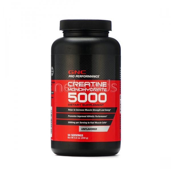 GNC Creatine Monohydrate Powder 250 gm (N) - Workout Essentials