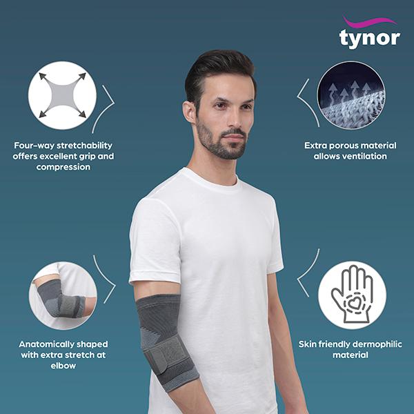 Tynor Elbow Support (L) (E 11) - Arm/Elbow Supports