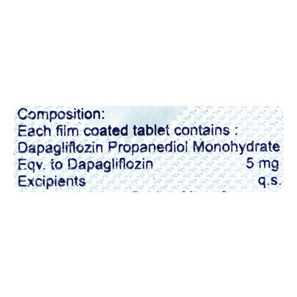 DAPAGREAT 5 Tablet 15's - Diabetes-Ant