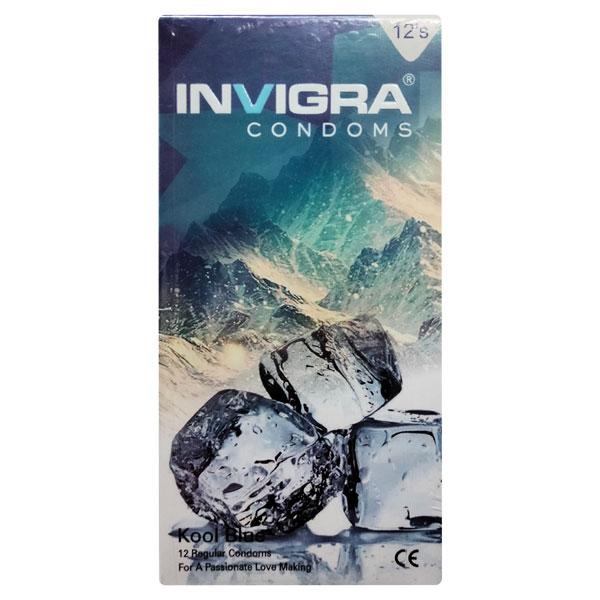 Netmeds | Invigra Condoms - Kool Blue 12's