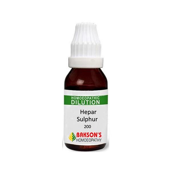 Netmeds | Bakson's Hepar Sulphur 200 CH Liquid 30 ml