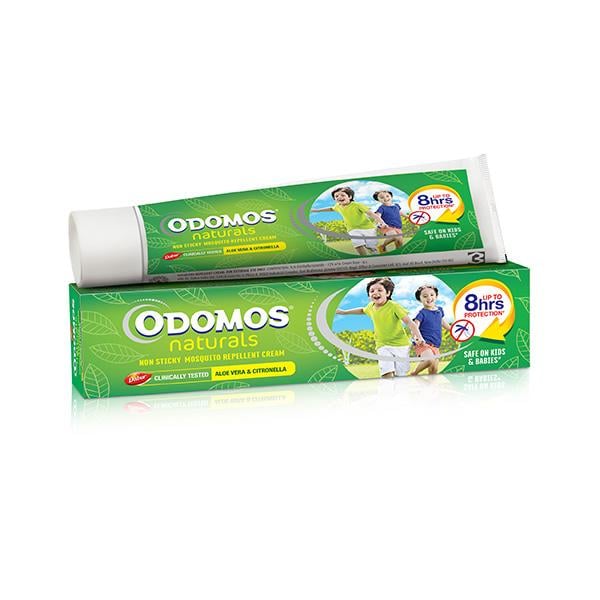 Netmeds | Dabur Odomos Naturals Cream - Aloevera + Citronella 100 gm