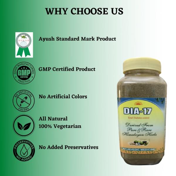 HASS Dia-17 Powder 240 gm - Speciality Medicines